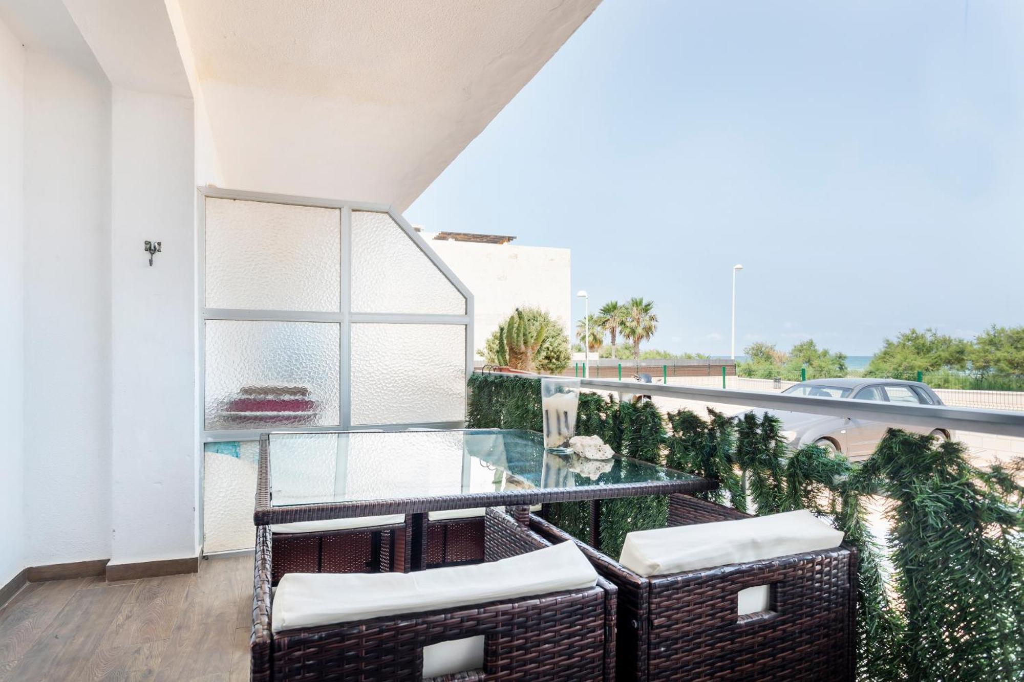 Fantástico apartamento en primerísima línea playa La Torre  Exterior foto